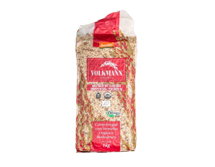arroz cateto integral com vermelho 1kg-volkmann arroz cateto integral com vermelho 1kg volkmann