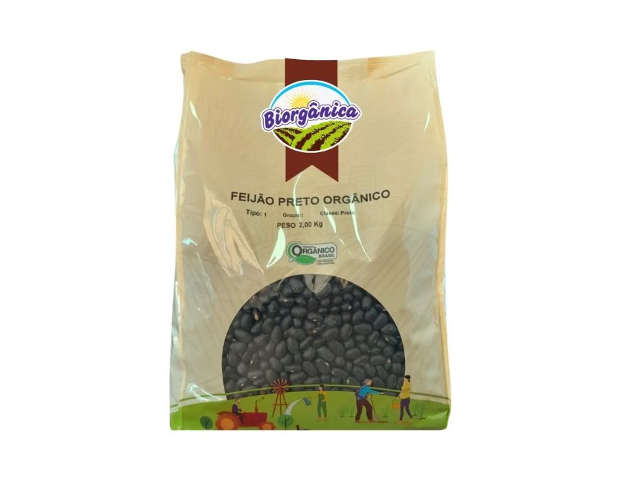 feijão preto 2kg-biorganica feijao preto 2kg biorganica