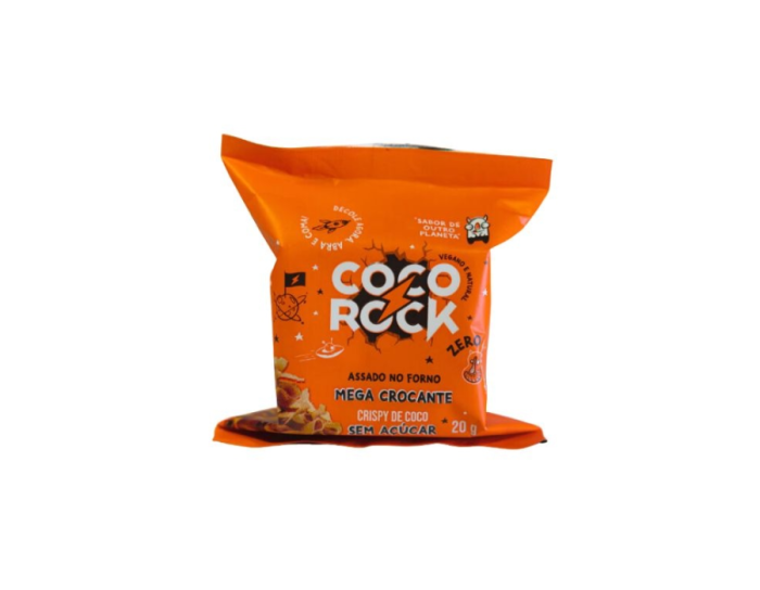 Coco Rocks Soft Rocks Crispy de Coco Sem Açúcar 20g-COCO ROCK - Organic4