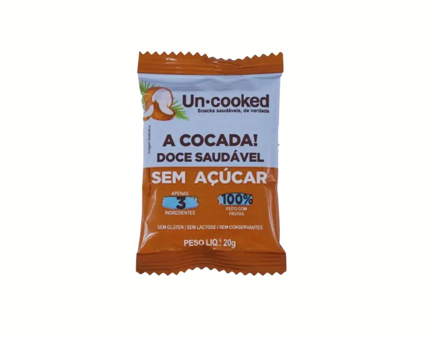 cocada saudável-uncooked cocada saudavel uncooked