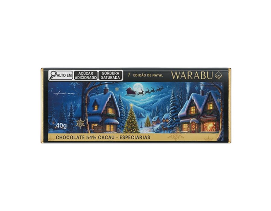 chocolate 54% cacau especiarias40g-warabu chocolate 54 cacau especiarias40g warabu
