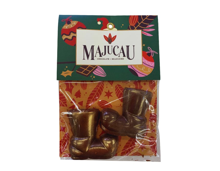 botinha chocolate ao leite 40g-majucau botinha chocolate ao leite 40g majucau 1