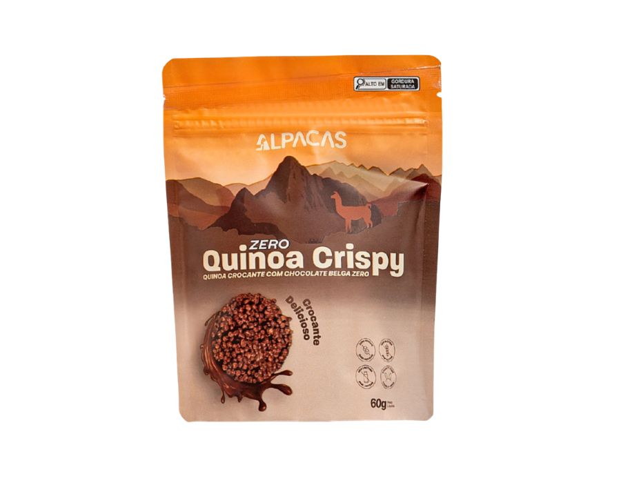 quinoa crispy preto zero -alpacas quinoa crispy preto zero alpacas