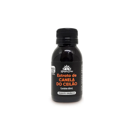 extrato de canela 60ml kampo de ervas extrato de canela 60ml kampo de ervas