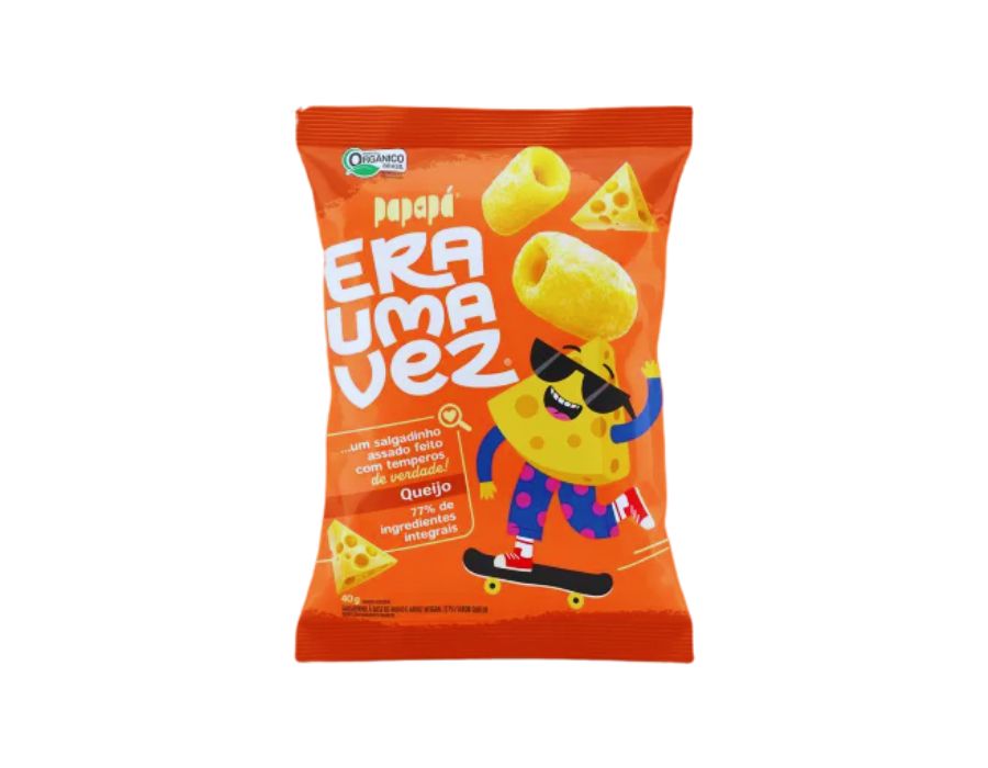 salgadinho queijo 40g-papapá salgadinho queijo 40g papapa
