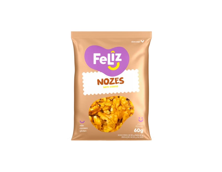 Nozes 100g - FELIZ Nozes 100g FELIZ