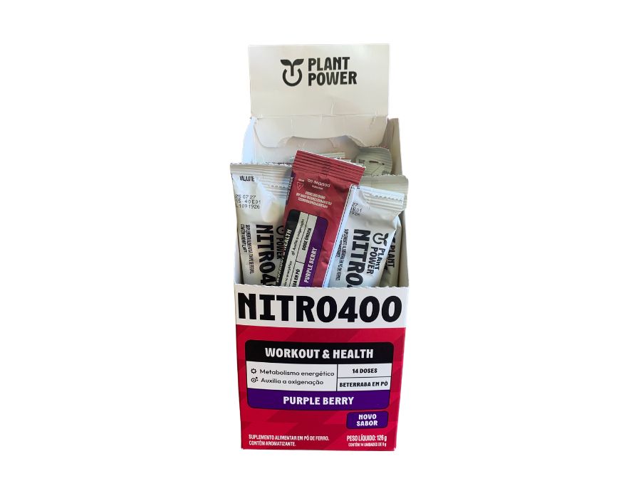 sachê nitro400 9g- plant power sache nitro400 9g plant power